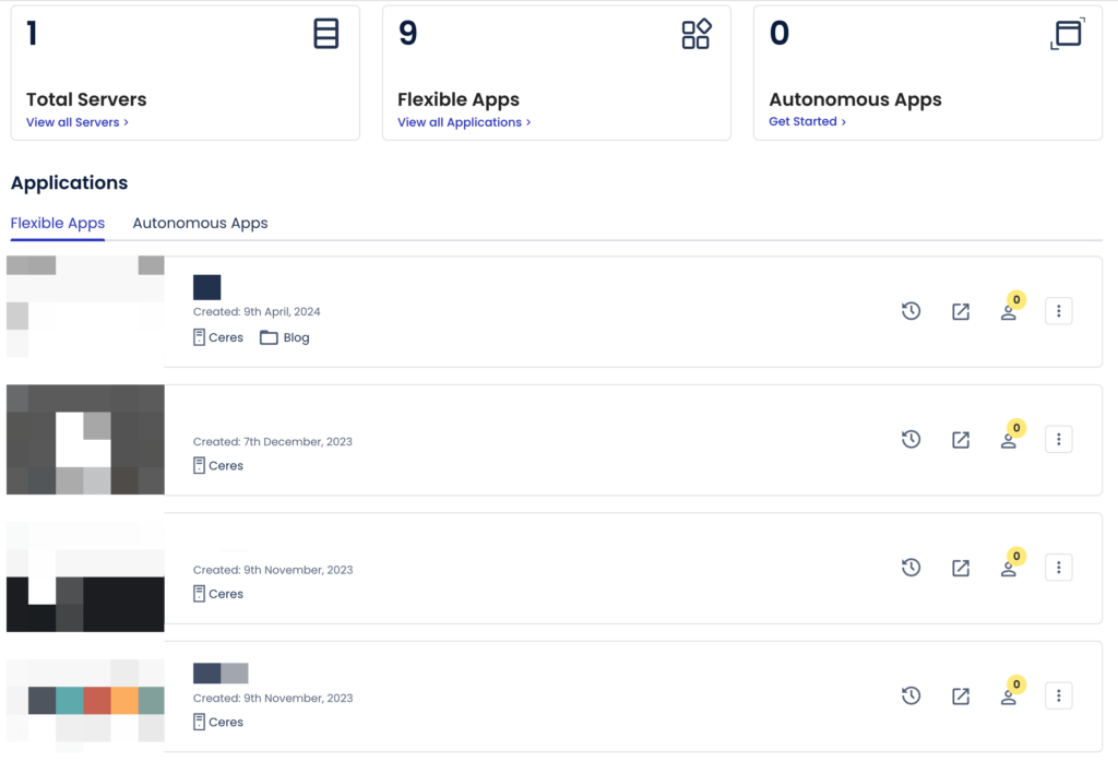 Cloudways apps